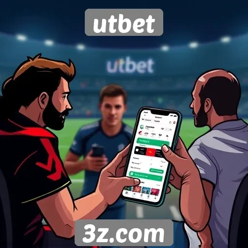 jogadores destacam funcionalidades do aplicativo utbet